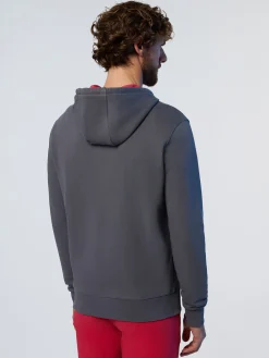 North Sails Felpa con logo in gomma*Uomo Outlet|Felpe