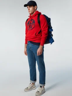 North Sails Felpa con maxi logo*Uomo Outlet|Felpe