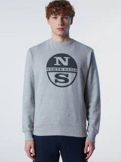 North Sails Felpa con maxi logo*Uomo Outlet|Felpe