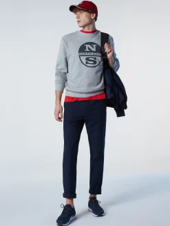 North Sails Felpa con maxi logo*Uomo Outlet|Felpe