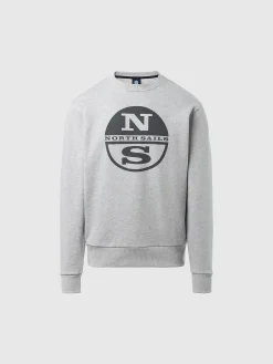 North Sails Felpa con maxi logo*Uomo Outlet|Felpe