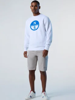 North Sails Felpa con maxi stampa*Uomo Outlet|Felpe