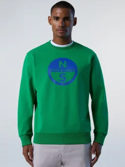 North Sails Felpa con maxi stampa*Uomo Outlet|Felpe