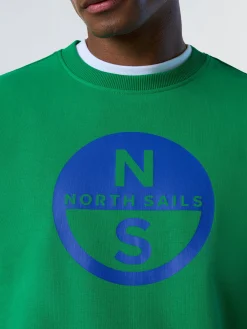 North Sails Felpa con maxi stampa*Uomo Outlet|Felpe