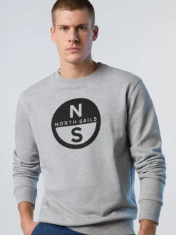 North Sails Felpa con maxi stampa*Uomo Outlet|Felpe