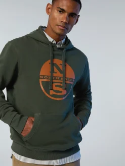 North Sails Felpa con maxi stampa*Uomo Outlet|Felpe