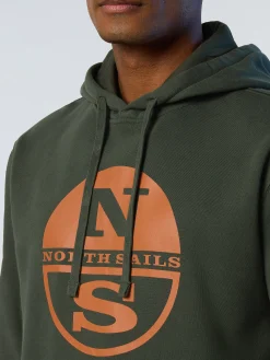 North Sails Felpa con maxi stampa*Uomo Outlet|Felpe