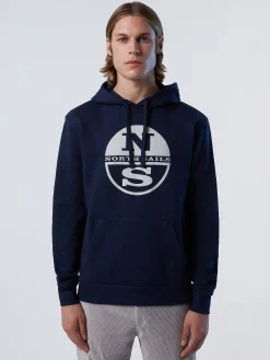 North Sails Felpa con maxi stampa*Uomo Outlet|Felpe
