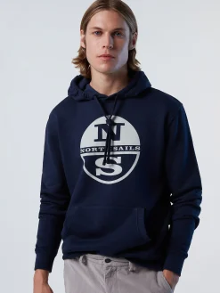 North Sails Felpa con maxi stampa*Uomo Outlet|Felpe