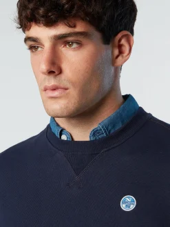 North Sails Felpa con patch*Uomo Outlet|Felpe