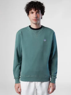 North Sails Felpa con patch*Uomo Outlet|Felpe