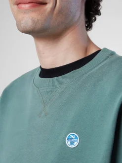 North Sails Felpa con patch*Uomo Outlet|Felpe