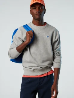 North Sails Felpa con patch*Uomo Outlet|Felpe