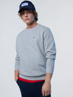 North Sails Felpa con patch*Uomo Outlet|Felpe