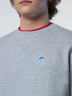 North Sails Felpa con patch*Uomo Outlet|Felpe