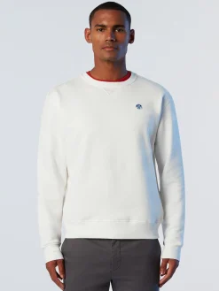 North Sails Felpa con patch*Uomo Outlet|Felpe