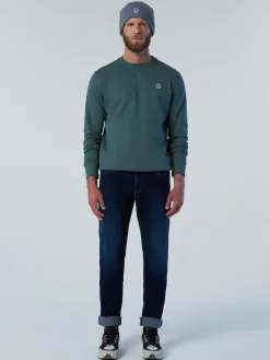 North Sails Felpa con patch*Uomo Outlet|Felpe