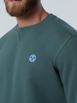 North Sails Felpa con patch*Uomo Outlet|Felpe