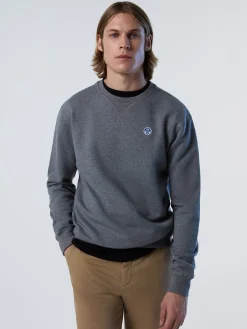 North Sails Felpa con patch*Uomo Outlet|Felpe