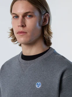 North Sails Felpa con patch*Uomo Outlet|Felpe