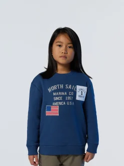 North Sails Felpa con patch riciclate* Felpe