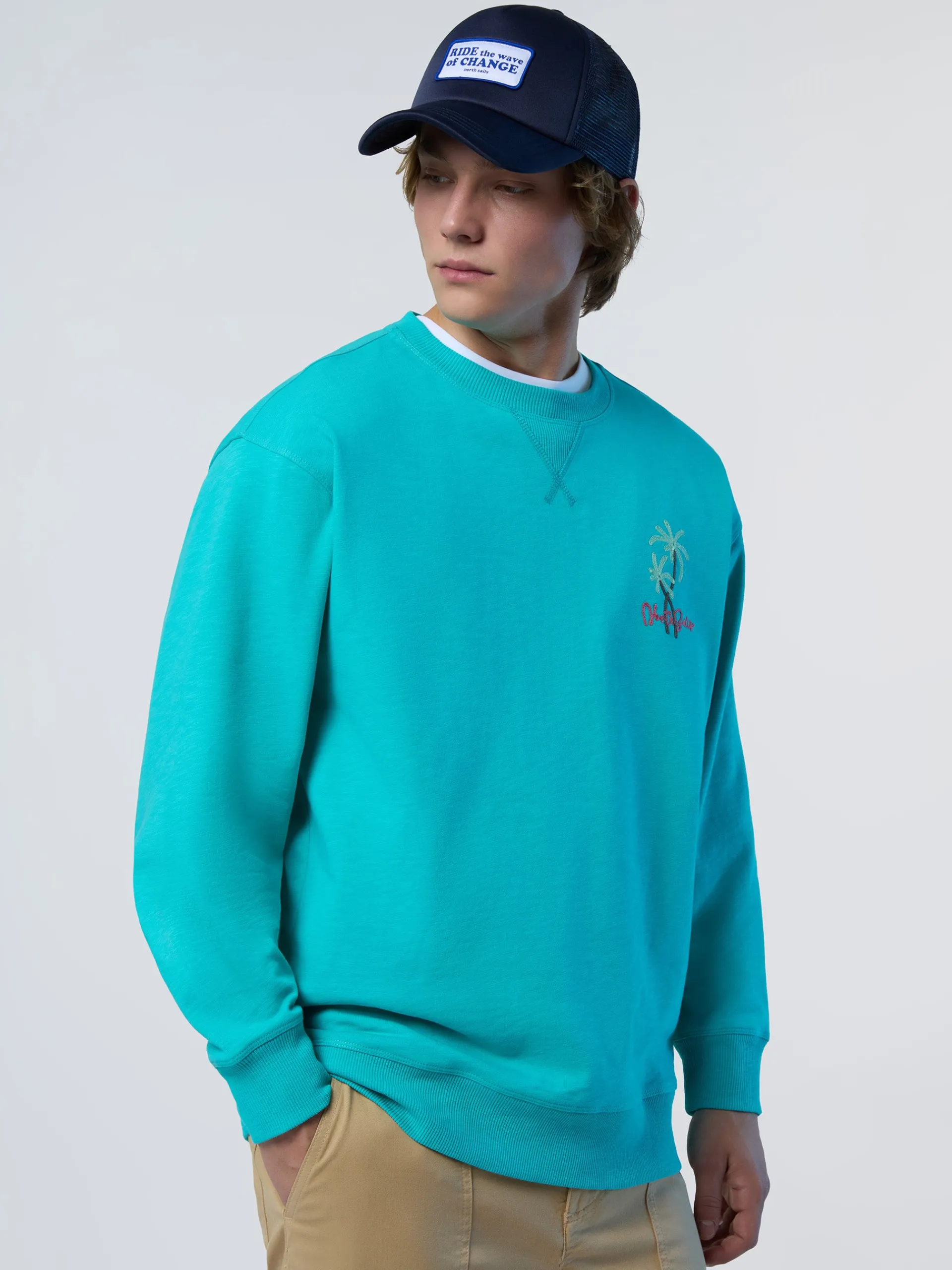 North Sails Felpa con ricamo*Uomo Outlet|Felpe