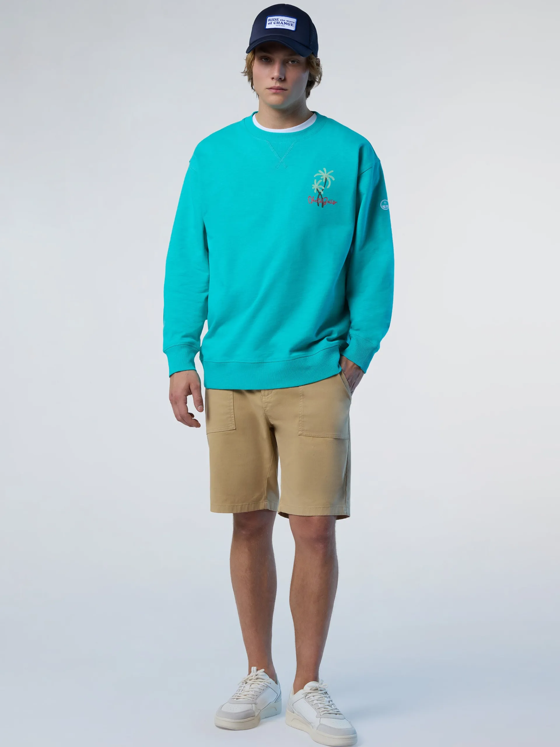 North Sails Felpa con ricamo*Uomo Outlet|Felpe