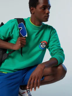 North Sails Felpa con stampa grafica*Uomo Outlet|Felpe