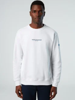 North Sails Felpa con stampa lettering*Uomo Outlet|Felpe