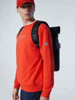 North Sails Felpa con stampa lettering*Uomo Outlet|Felpe