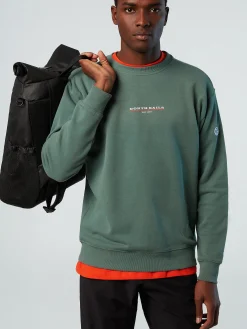 North Sails Felpa con stampa lettering*Uomo Outlet|Felpe