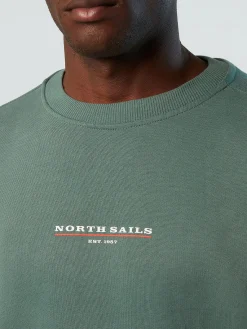 North Sails Felpa con stampa lettering*Uomo Outlet|Felpe