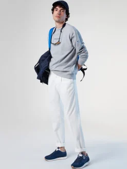 North Sails Felpa con stampa lettering*Uomo Outlet|Felpe