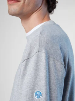 North Sails Felpa con stampa lettering*Uomo Outlet|Felpe