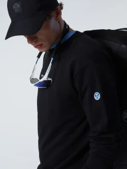 North Sails Felpa con stampa lettering*Uomo Outlet|Felpe