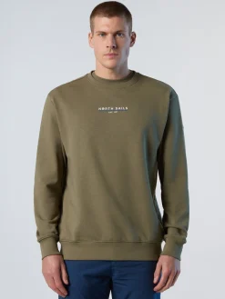 North Sails Felpa con stampa lettering*Uomo Outlet|Felpe