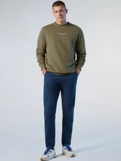 North Sails Felpa con stampa lettering*Uomo Outlet|Felpe