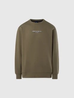 North Sails Felpa con stampa lettering*Uomo Outlet|Felpe