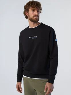 North Sails Felpa con stampa lettering*Uomo Outlet|Felpe