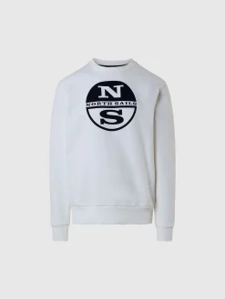 North Sails Felpa con stampa logo*Uomo Outlet|Felpe