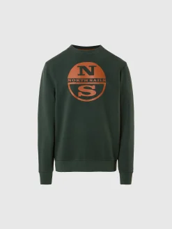 North Sails Felpa con stampa logo*Uomo Outlet|Felpe