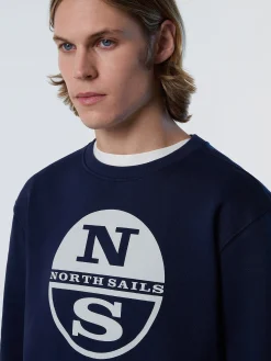 North Sails Felpa con stampa logo*Uomo Outlet|Felpe