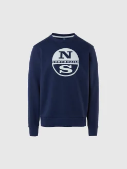 North Sails Felpa con stampa logo*Uomo Outlet|Felpe