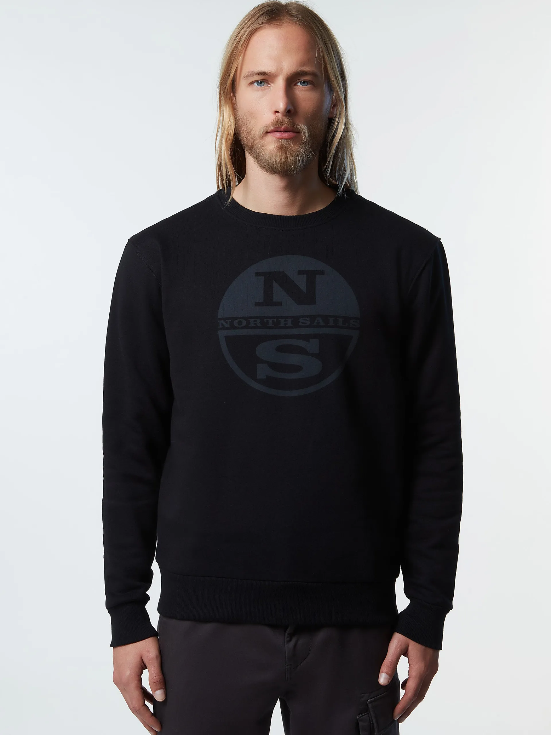North Sails Felpa con stampa logo*Uomo Outlet|Felpe