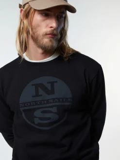 North Sails Felpa con stampa logo*Uomo Outlet|Felpe