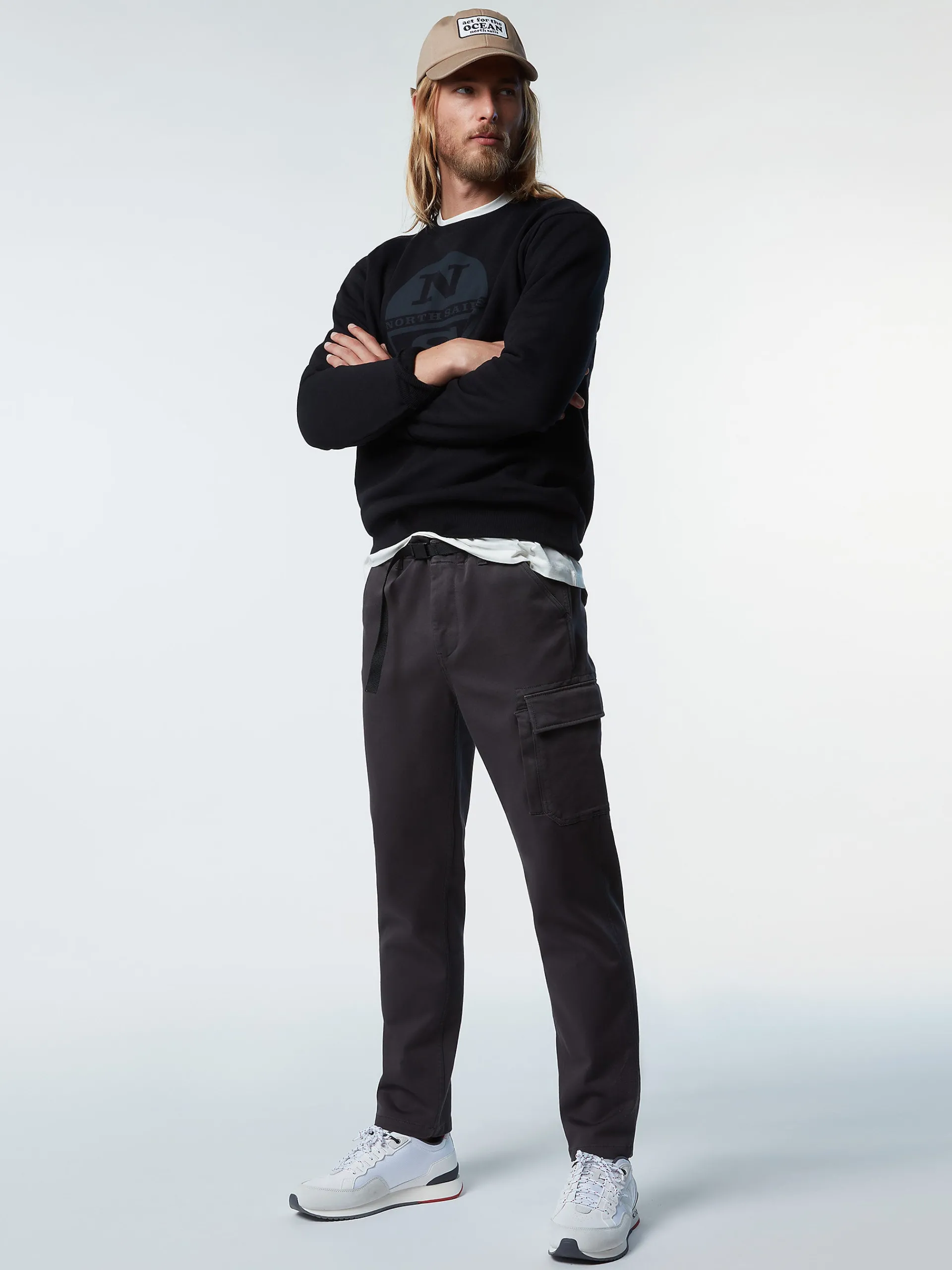 North Sails Felpa con stampa logo*Uomo Outlet|Felpe