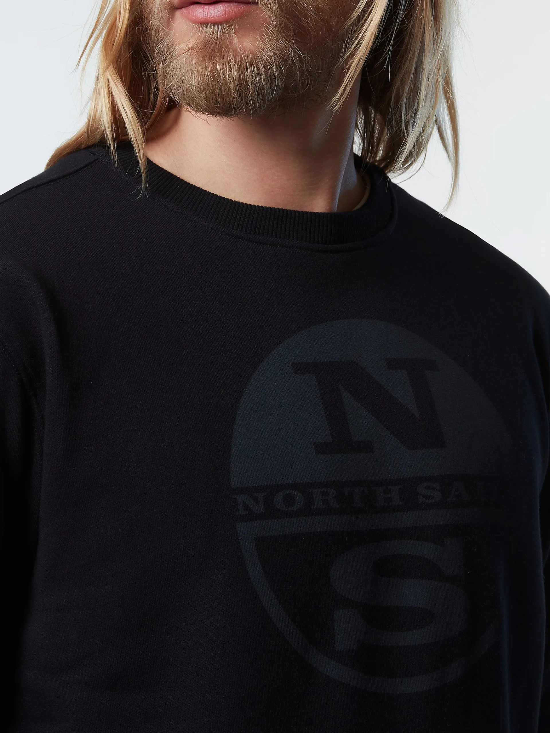 North Sails Felpa con stampa logo*Uomo Outlet|Felpe