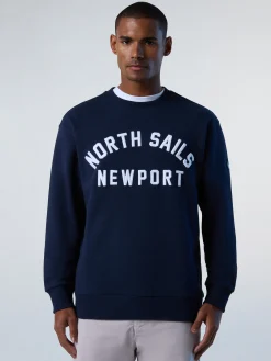 North Sails Felpa con stampa Newport*Uomo Outlet|Felpe