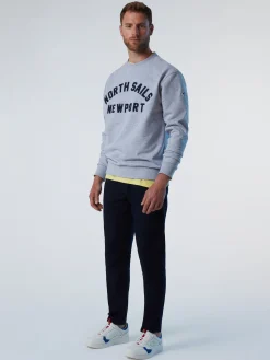 North Sails Felpa con stampa Newport*Uomo Outlet|Felpe