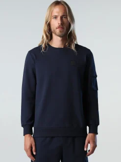 North Sails Felpa con tasca*Uomo Outlet|Felpe